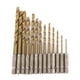 thumbnail image 1 of Juego de Brocas de Vástago Hexagonal Piezas Brocas de Cambio Rápido Recubiertas de HSS de 1.5-6.5 Mm Macarena none, 1 of 6