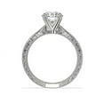 thumbnail image 2 of Diamond-Capitals 0.70 Ct Latest Round Cut Solitaire Natural Diamond Engagement Ring for Fiancee in 14K White Gold Size 5.5 (F-G/VS1), 2 of 8