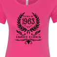 thumbnail image 4 of Inktastic Born in 1963 Limited Edition Women's T-Shirt, 4 of 5