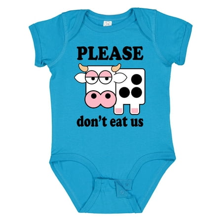 

Inktastic Vegan Cow Lover Animal Rights Gift Baby Boy or Baby Girl Bodysuit