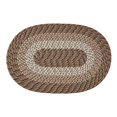 thumbnail image 1 of Country Stripe Collection 42" x 66" Oval in Straw Stripe, 1 of 2
