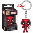 thumbnail image 5 of Recién llegado FUNKO POP Disney llaveros héroes Iron-man iron-spider black.panther alien green goblin batman figura de acción juguetes, 5 of 5