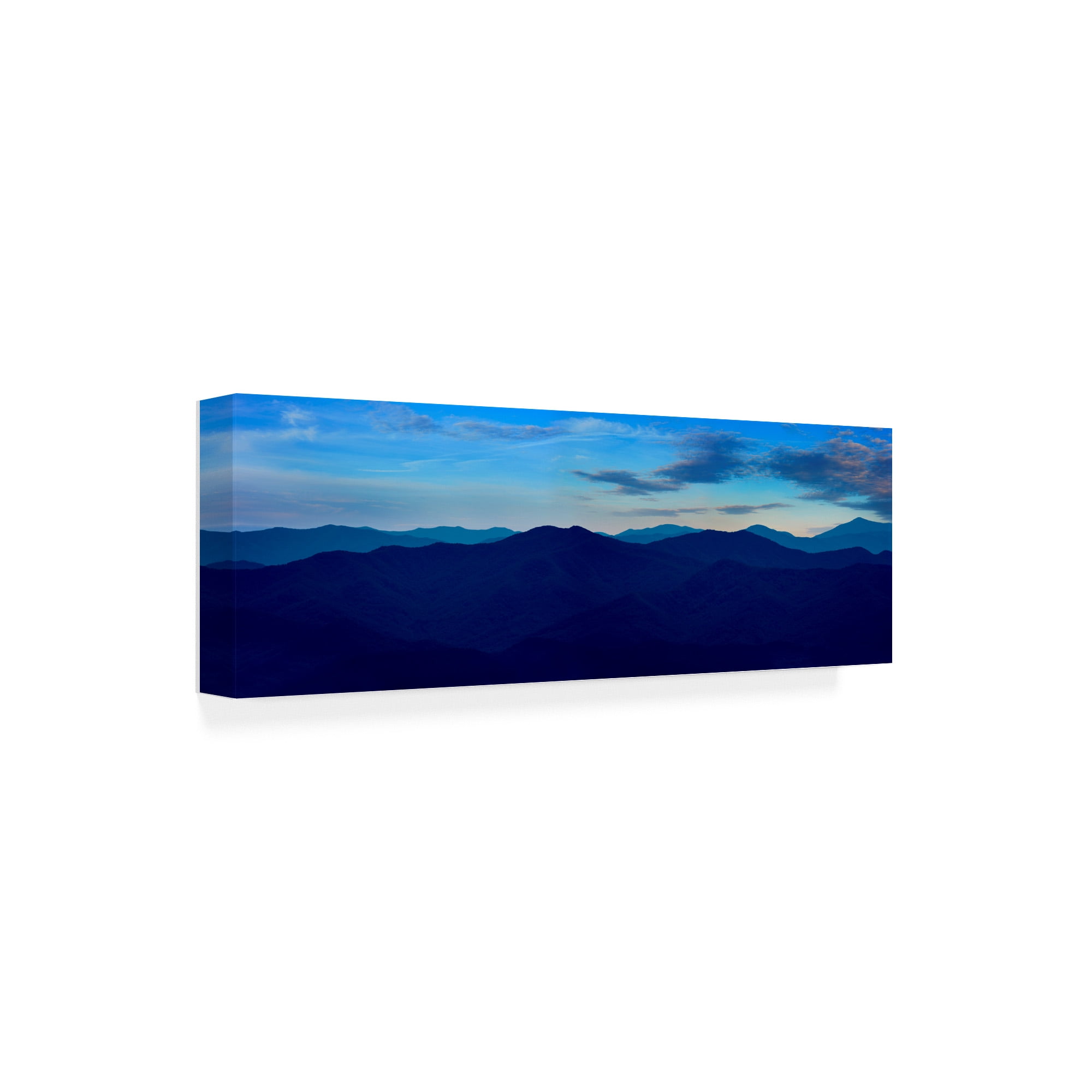 Trademark Fine Art 'Misty Mountains VII' Canvas Art by James McLoughlin