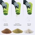thumbnail image 4 of pitrice Handheld Spreader Plastic Adjustable Salt Bottle Sprayer for Seed Snow Ice Melt Earth Food with Spoon, 4 of 9