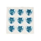 thumbnail image 1 of Yuarrent 10 hojas de pegatinas de diamantes de imitación, calcomanías acrílicas de mano para niños, estudiante tridimensional DIY, amor, corazón, Artesanía Agua Azul Yuarrent HA062097-07B, 1 of 6