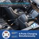 thumbnail image 3 of [Cargador de coche] Avatcen de carga rápida de 65 W, 4 puertos USB C y USB A x2, 3 of 7