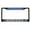 Black/Silver/Black, variant on Blue Lives Matter Style Metal License Plate Frame Personalized/Car Accessories Car Tag Holder Cover (Black/Black/Silver)