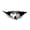 Peeping Dog Bumper Stickers-11, variant on 3 Pieces Black Cocker Spaniel Automotive Decorative Paste Torn Metal Stickers Waterproof Pet Dog Fun Decals White Whippet