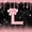 Black Pink L, variant on Manfei Kawaii Bow Personalized Initial A Twin Comforter Sets 3-Piece for Girls,Gradient Glitter Print Bedding Set for Kids Teens,Pink Reversible,Ultra Soft Home Decor