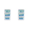 thumbnail image 3 of maskred 1 Set French Tip Press on Nails Gradient Extension Fingernails Tips Removable Fashion Wraps Full Cover DIY Manicure Kit Type 5 2g glue,24Pcs jelly 2Set, 3 of 6