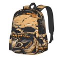 thumbnail image 1 of Disketp Grim Coffee Skull Mochila Escolar de Gran Capacidad y Peso Ligero, Mochila de Viaje Ideal para Escuela, Trabajo y Uso Diario, Cómoda y con Estilo, 1 of 8