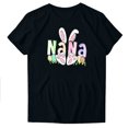 thumbnail image 3 of XWSHYW Hauts d'Été pour Femmes Mode pour Femmes Imprimé Manches Courtes Blouse Ample Drôle Col Rond T-Shirt Hauts Liquidation Offre, 3 of 3