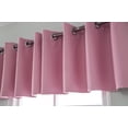 thumbnail image 3 of Goory Solid Color Blackout Short Curtain Panel Eyelet Thermal Grommet Window Drape, 3 of 8