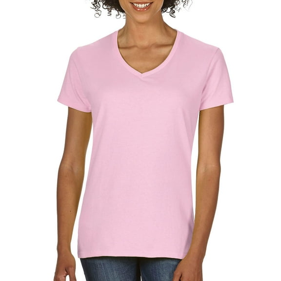 ComfClrs Lds Vneck T Blossom