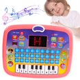 thumbnail image 1 of Baby Tablet Toy Creative Kids Tablet Toy with LED Screen Toddler Learning Pad with 8 Functions Interactive Toys Early Development Toy for Toddler Boys Girls Over 3+ Years Old, 1 of 11