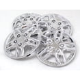 thumbnail image 2 of TuningPros WSC-515C14 Set of 4 Chrome Finish Hubcaps 14" - Hub Caps Wheel Skin Cover 14 inches 4 Pcs Set, 2 of 4