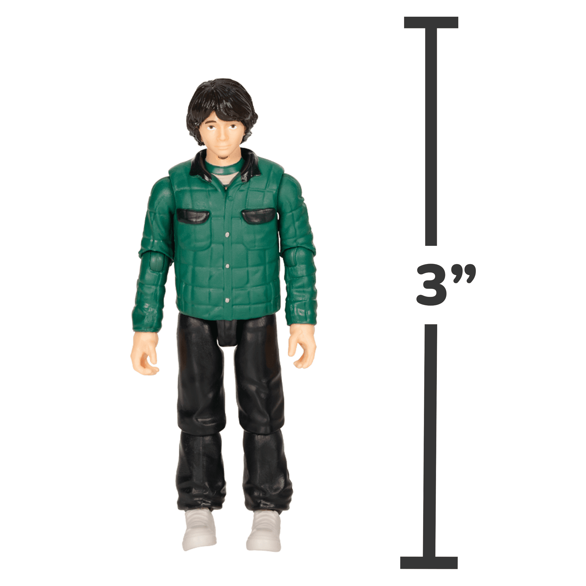 Stranger Things Mike Wheeler (Season 1) - 4-Inch Articulated Action Figure with Bicycle and Accessories