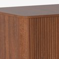 thumbnail image 6 of Wardrobe, Clothing Wardrobe Wavy Panel Wooden Elegant Freestanding  For Bedroom Living Room Office, 6 of 7