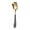 Black, variant on Household High-grade Frosted Stainless Steel Multi-function Dessert Spoon