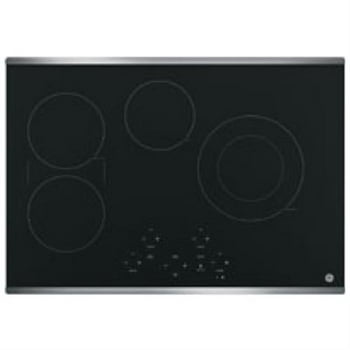 GE JP5030SJSS 30 inch Stainless 4 Burner Electric Cooktop