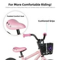 thumbnail image 3 of JOYSTAR Cervine 14 inch Kids Bike for Boys and Girls, Children Bicycle in Pink, 3 of 7
