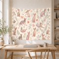 thumbnail image 5 of Sphynx Cats Cats with Depicted Relaxed Poses Such, Nostalgic Vintage for Botanical Art Lovers, Botanical Wall Art, Valentine'S Day Gift, Tapestry Wall Hanging for Bedroom and Dorm, 5 of 7