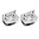 thumbnail image 5 of Bisagras de montaje en pared para puerta de vidrio Uxcell, aleación de zinc, paquete de 2, 5 of 5