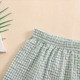 thumbnail image 4 of NIEWTR Toddler Boy Cotton Shorts Soft Comfortable Shorts with Elastic Waist for Fall Casual Wear(Light Green,3-4 Years), 4 of 9