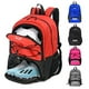 thumbnail image 1 of Wolt | Mochila fútbol juvenil - Bolsa baloncesto, voleibol y fútbol, compart. zapatos y pelota, jóvenes y adultos (Rojo), 1 of 3