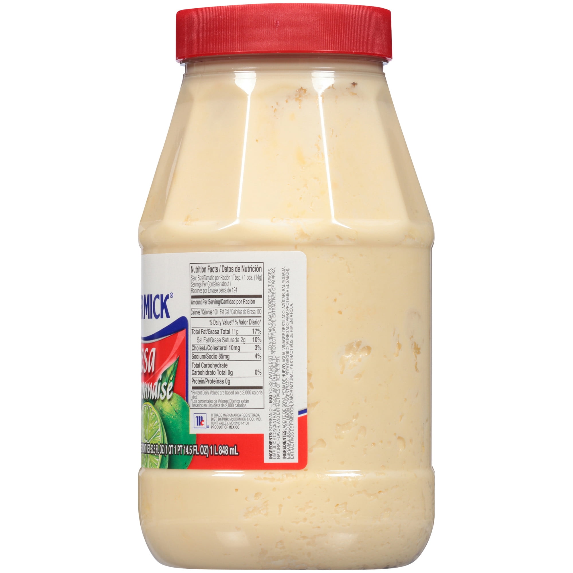 McCormick Mayonnaise with Lime Juice, 11.6 Ounce (Pack of 6)