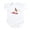 Cloud White, variant on CafePress - Sock Monkey Jet Ski Infant Bodysuit - Baby Light Bodysuit, Size Newborn - 24 Months