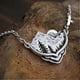 thumbnail image 5 of Collar con colgante Retro Silent Forest para mujer, regalo de joyería para fiestas, 5 of 5