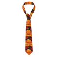 thumbnail image 3 of Goofa Halloween Pumpkin Pattern Men's Necktie Classic Silk Tie Woven Jacquard Neck Ties Necktie for Business and Wedding Formal Neckties, 3 of 8