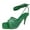 Green, variant on Vedolay 2023 Womens High Heel Women's Wedge High Heels Wedge Platform Ankle Strap Open Toe High Heels,Orange 8