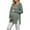 Grey Green, variant on Maternity Clothes Long Sleeve Side Split Maternity Shirts Tops for Women