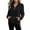 01_Black, variant on KICILVS Womens Fleece Half Zip Pullover with Front Kangaroo Pocket Cozy Warm Winter Casual Daily Loungewear Tops