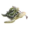 thumbnail image 2 of Set Of 6 Green Mother and Baby Sea Turtles Marine Wall Decor Tree Ornaments, 2 of 9