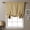 Wheat, variant on Quality Home Basic Blackout Tie Up Shade - Grey (1 Panel)