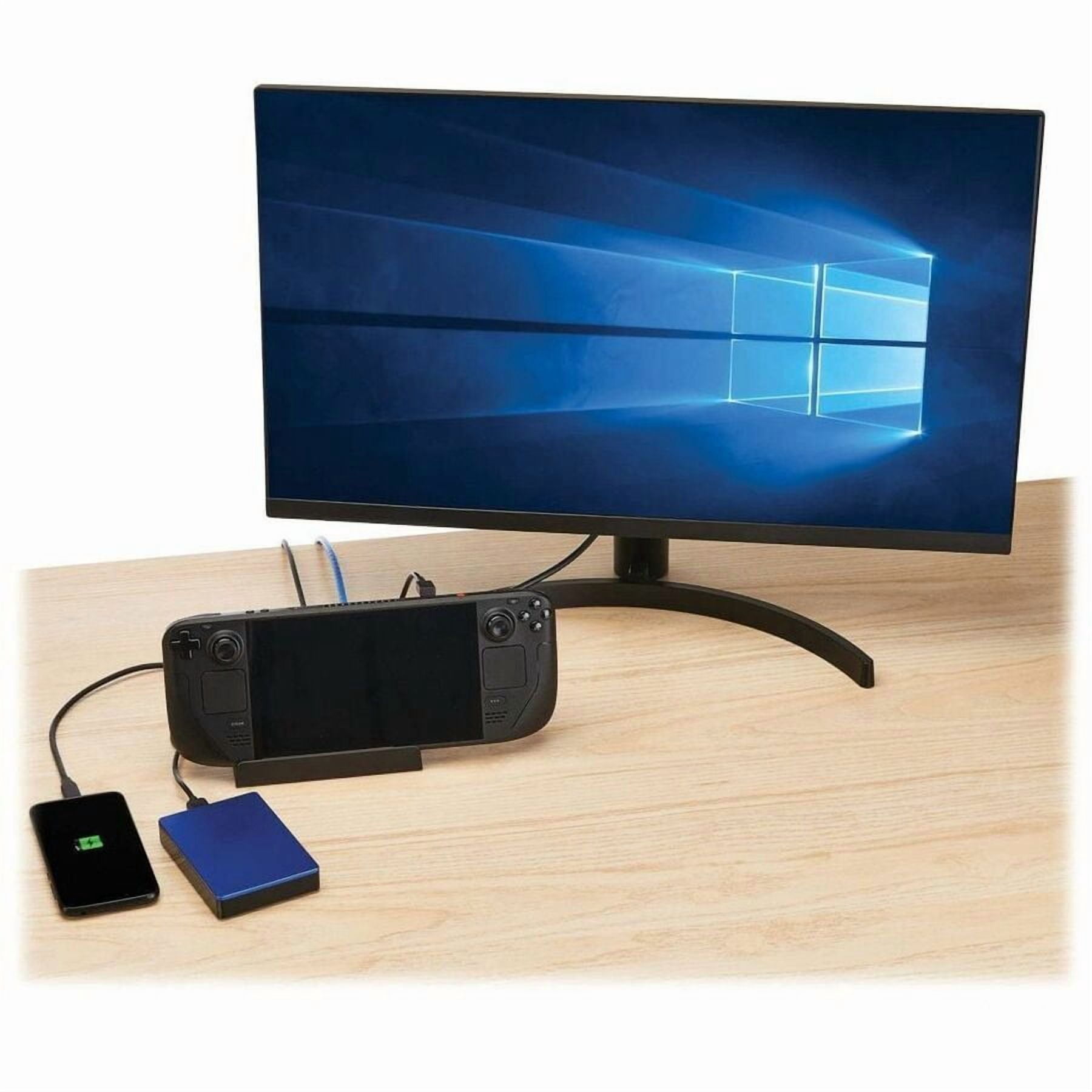 Eaton Tripp Lite Series USB-C Docking Station for Steam Deck and ROG Ally - 4K 60 Hz HDMI, USB Hub, Gigabit Ethernet, 100W PD Charging (u442-docksd-1)