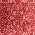 thumbnail image 1 of Ahgly Company Indoor Square Oriental Red Industrial Area Rugs, 8' Square, 1 of 4