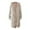 Khaki, variant on Breezora Women's Stylish Winter Double Faced Down Jacket with Long Sleeve Warm Coat for Casual Everyday Use XL Size Khaki