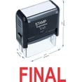 thumbnail image 2 of StampExpression - Final Office Self Inking Rubber Stamp - Red Ink (A-5300), 2 of 4