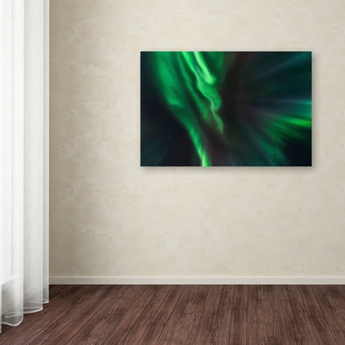 Trademark Fine Art "Lights of Gods" Canvas Art by Mathieu Rivrin