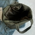 thumbnail image 5 of Puffer Tote Bag Puffy Purse for Women Lightweight Nylon Shoulder Bag Padding Hobo Handbag, 5 of 6