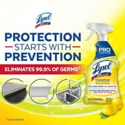 Lysol Pro All-Purpose Cleaner, Advanced Deep Cleaning Sanitizing And Disinfecting Spray, For Commercial Use, Use To Clean And Deodorize, Lemon Breeze Scent, 32Oz (Pack Of 12) - Pack of 2