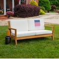 thumbnail image 3 of Linon Cormeer 5-Piece Outdoor Patio Furniture Set, Natural/Antique White, 3 of 10