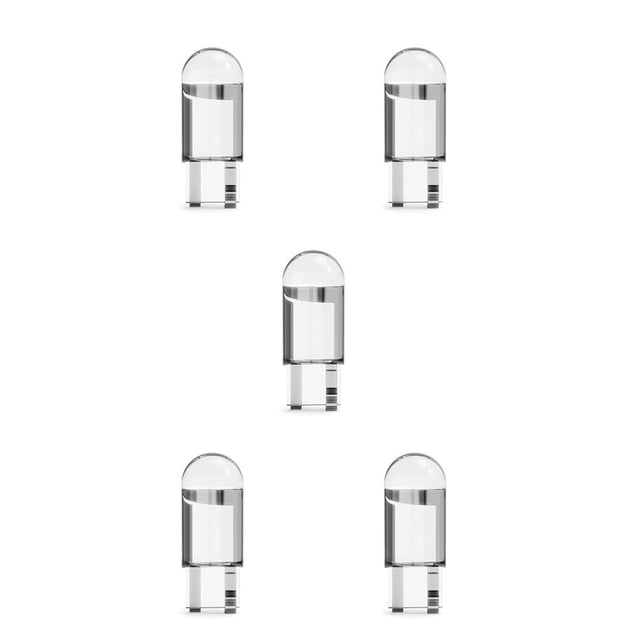 Kenally 10 piezas de luces LED de alto lumen para coche, bombillas interiores de techo, lámparas universales para maletero, piezas de repuesto Luz azul 24V 5piezas