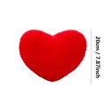 thumbnail image 6 of Fuebueo Home Décor Soft Heart Shaped Pillows Love Pillow Cushion Toy Throw Pillows for Friends Valentine's Day Fit for Living Heart Throw Decorative Pillows, 6 of 9