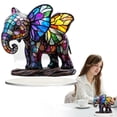 thumbnail image 2 of 7.5"X8" Acrylic Artificial Animal, Mini Ornaments Decoration Exquisite Animal Figurine Realistic Animal Simulation Animal Statue Ornament Multi Scene for Living Room Bedroom Offic, 2 of 9