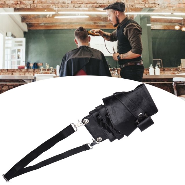 Barber Scissors Shoulder Bag,Scissor Pouch Hairdressing Barber Barber Scissors Belt Bag Scissor Pouch Ultra Responsive